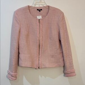 Premise Light Pink Tweed Blazer